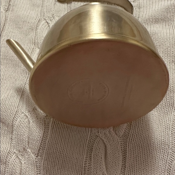 Rose & Fitzgerald Gold Kettle Water Pot - Picture 4 of 11